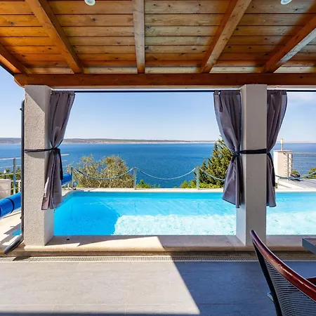 아파트 My Dalmatia - Sea View Masha With Private Heated Pool *